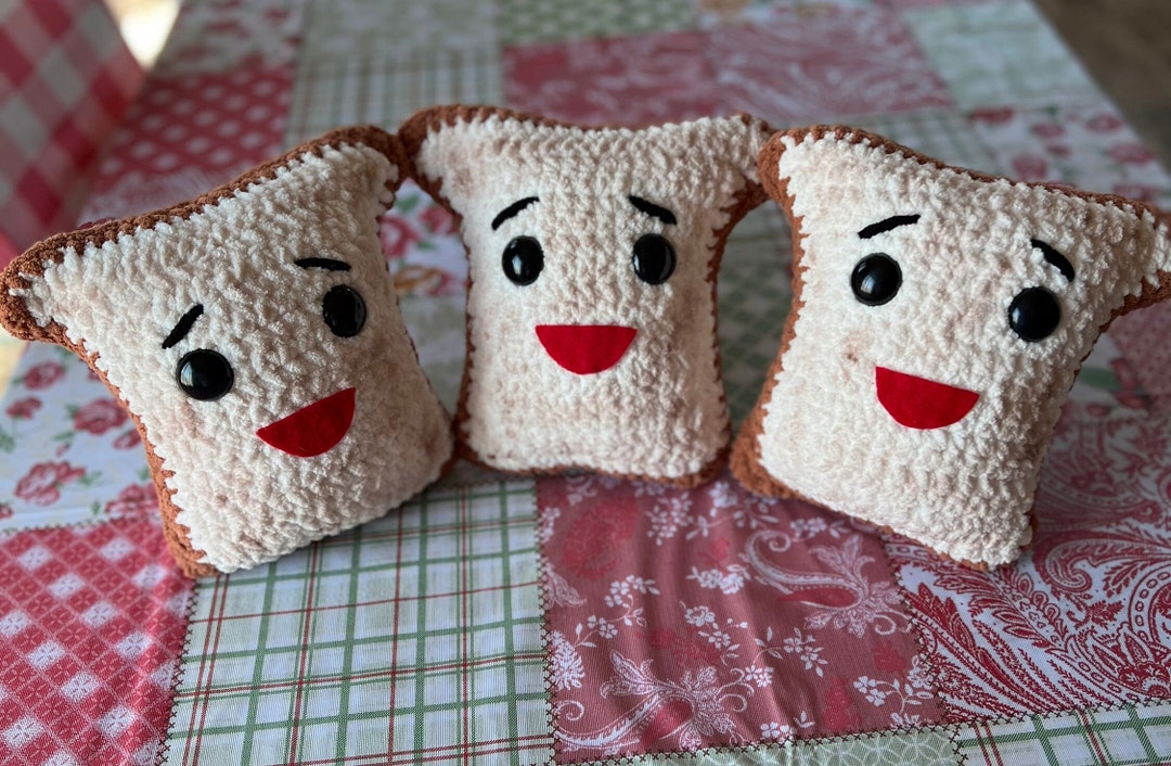 Crochet Toast Plushie - Etsy