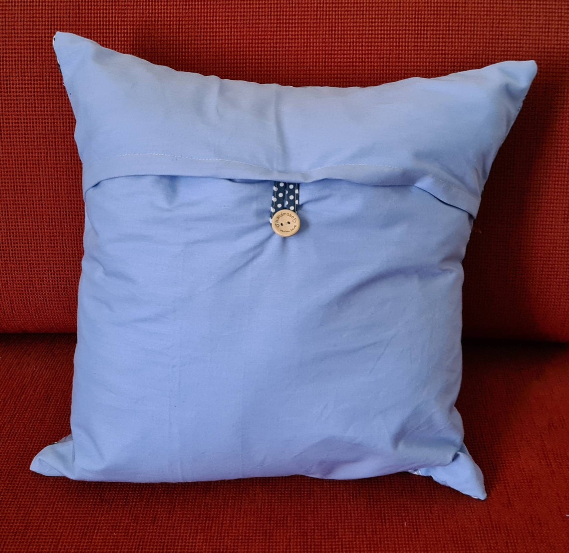 Handmade Patchwork Envelope Cushion Cover 16in 40cm Etsy UK