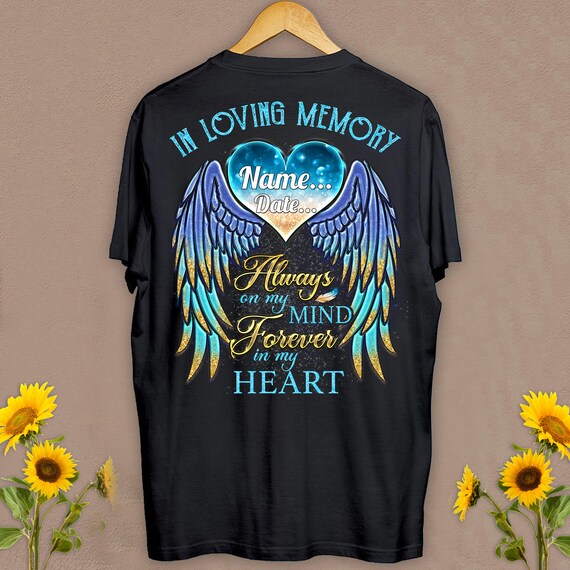 In Loving Memory T-shirt Your Wings Were Ready Memorial | Etsy