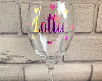 Taça de vinho com nome, Taça de gim com nome, Caneca com nome, Taça de vinho personalizada, Taças sem haste, Taça de aniversário, Taças para beber Reino Unido