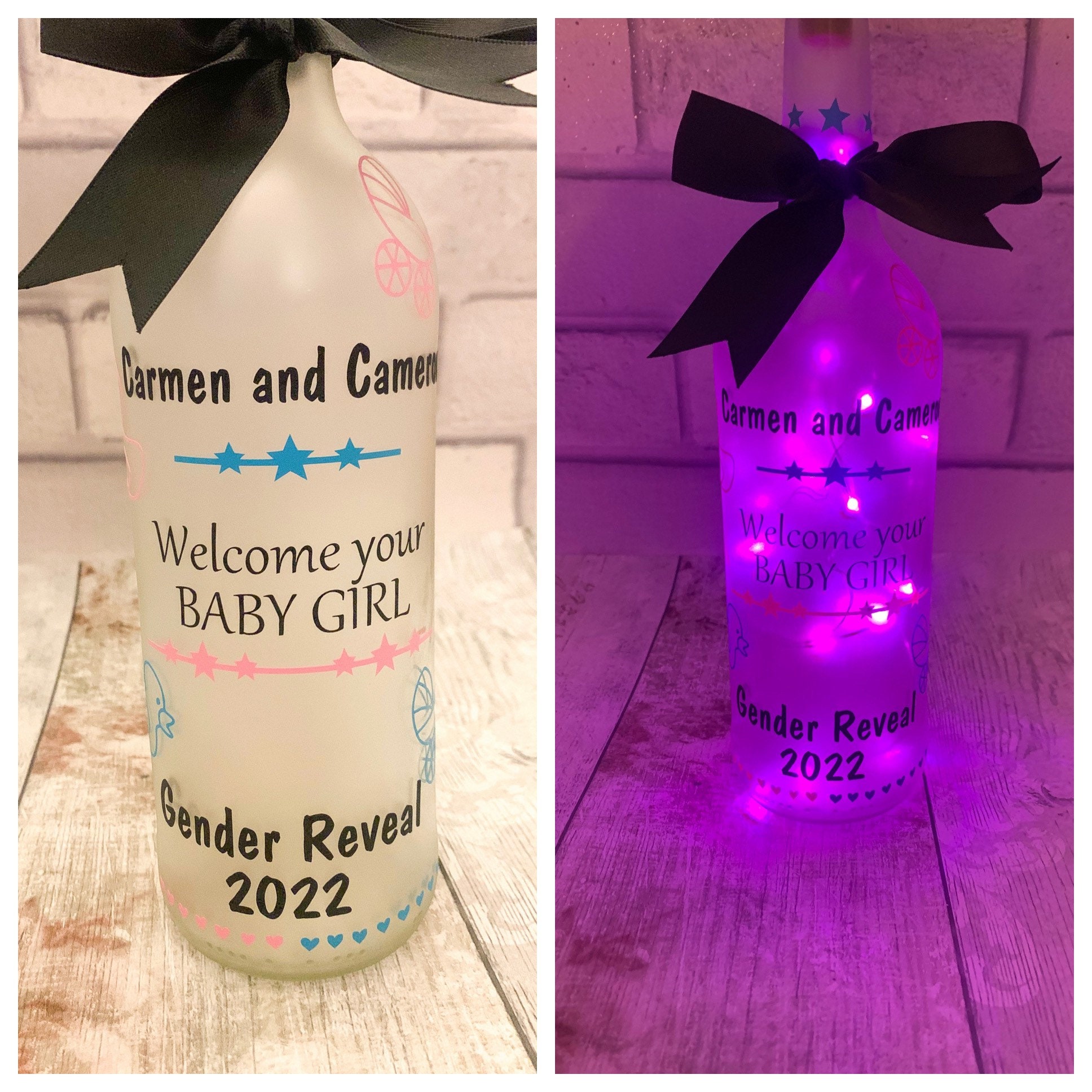 Gender Reveal Gift Gender Reveal Ideas Gender Reveal Table Etsy UK