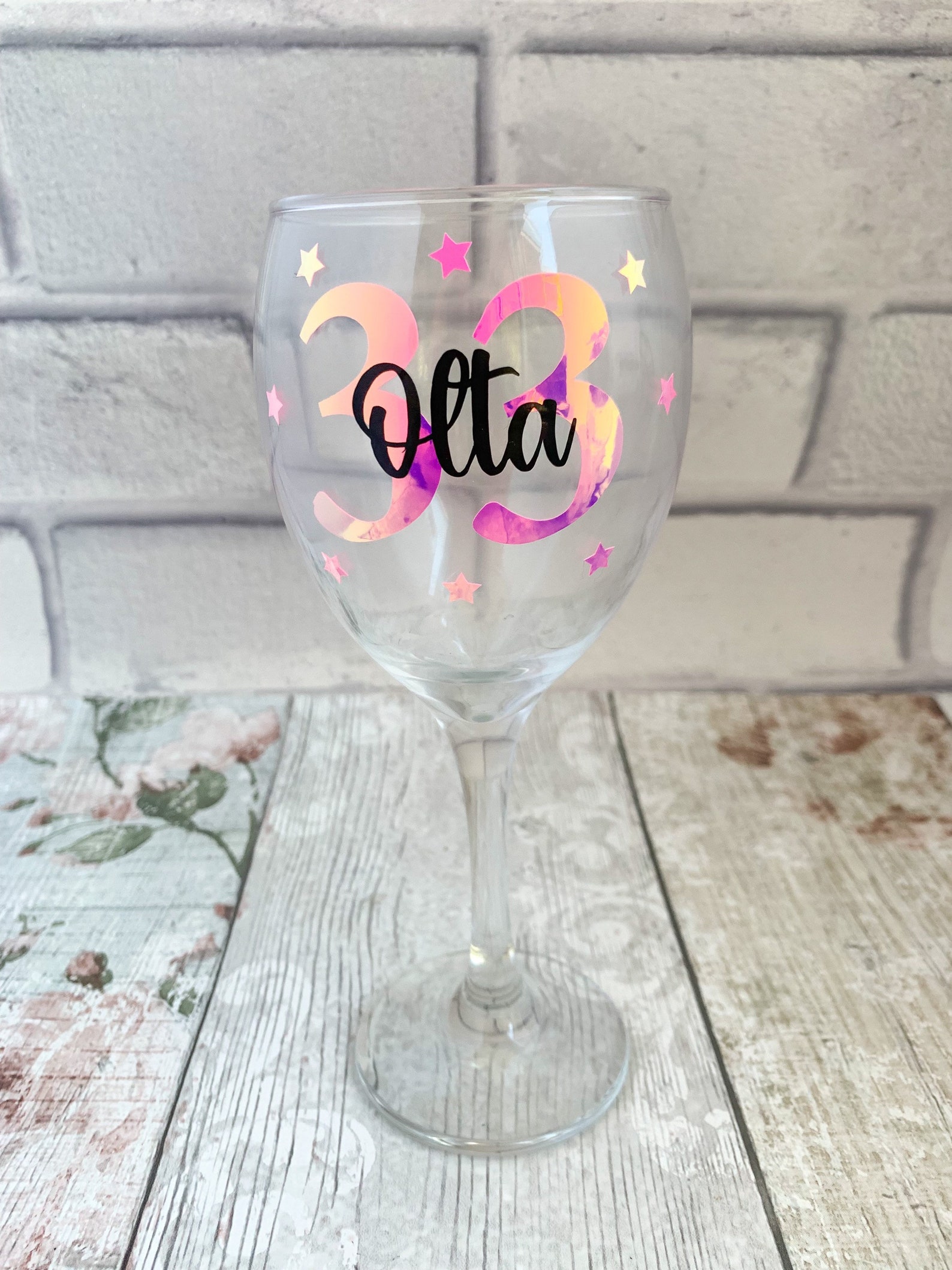 Custom Wine Glasses Personalised Wine Glasses Wine Glass for Etsy