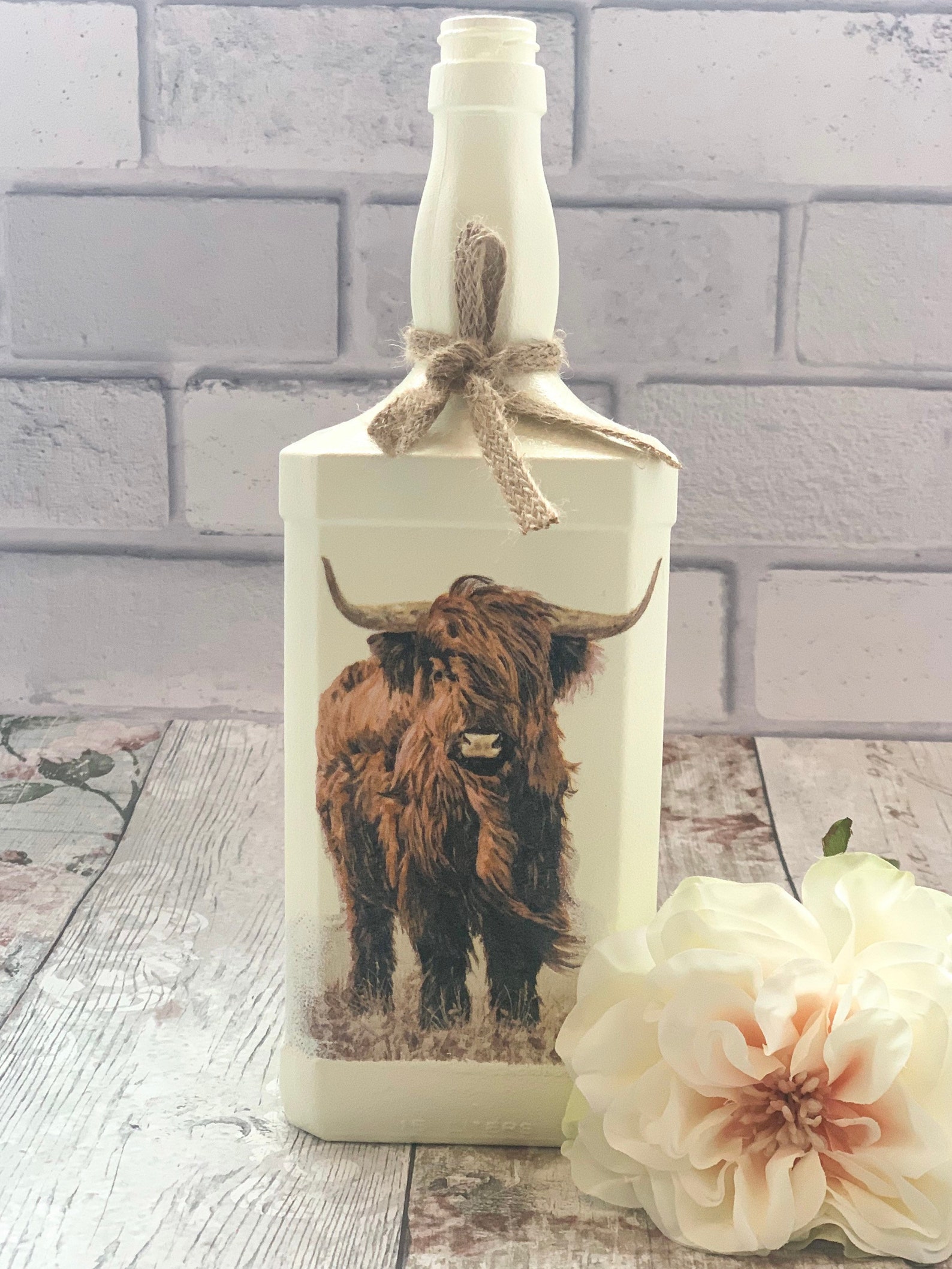 Highland cow gifts Highland cow bottle light Highland cow Etsy