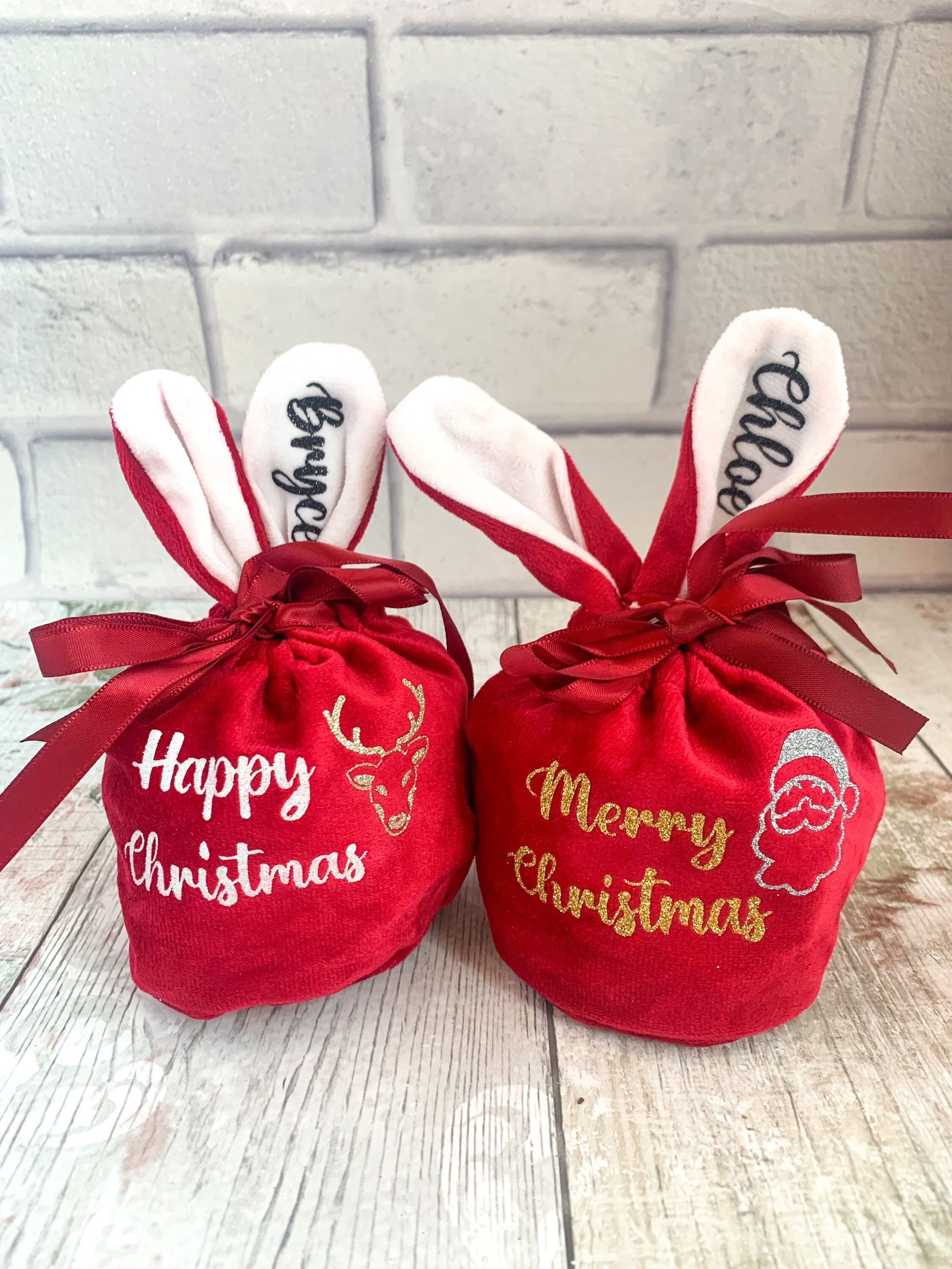 Christmas Pouch Etsy UK