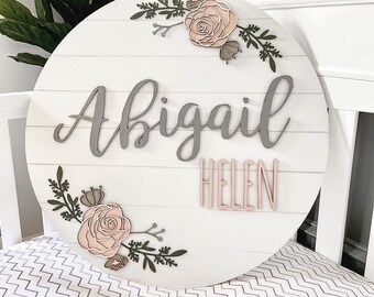 baby girl room signs
