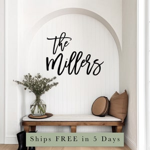 Custom Family Name Sign, Last Name Sign, Backdrop Sign, Custom Wood Letters, Personalized Last Name Sign