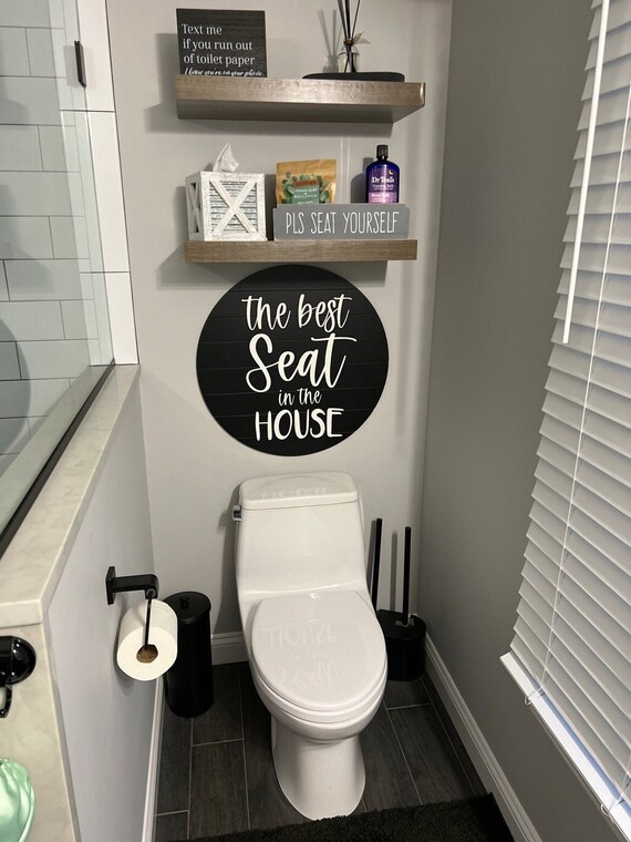 Best Seat In The House Bathroom Wall Decor Funny - How To Decorate A Bathroom Window Silly Best Seat In The House Bathroom Wall Decor Funny - How To Decorate A Bathroom Window Silly