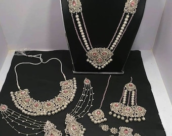 Pakistani Indian Asian Bridal wedding Jewelry necklace sets