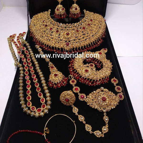 Pakistani Indian Asian Bridal Wedding jewelry set