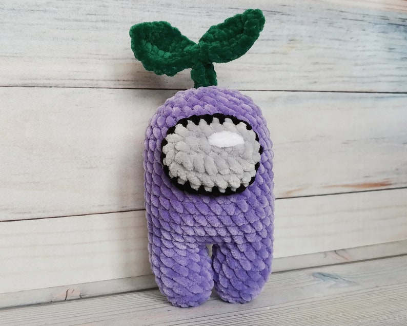 55 14 cm Among us plush crewmate crochet plushie. Custom | Etsy