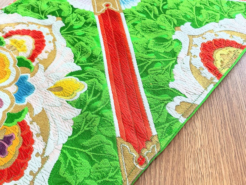 Japanese table runner, Kimono table runner, image 4