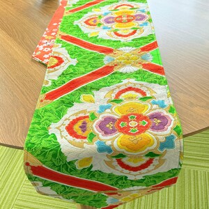 Japanese table runner, Kimono table runner, image 2