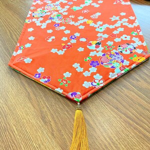 Japanese table runner, Kimono table runner, image 7
