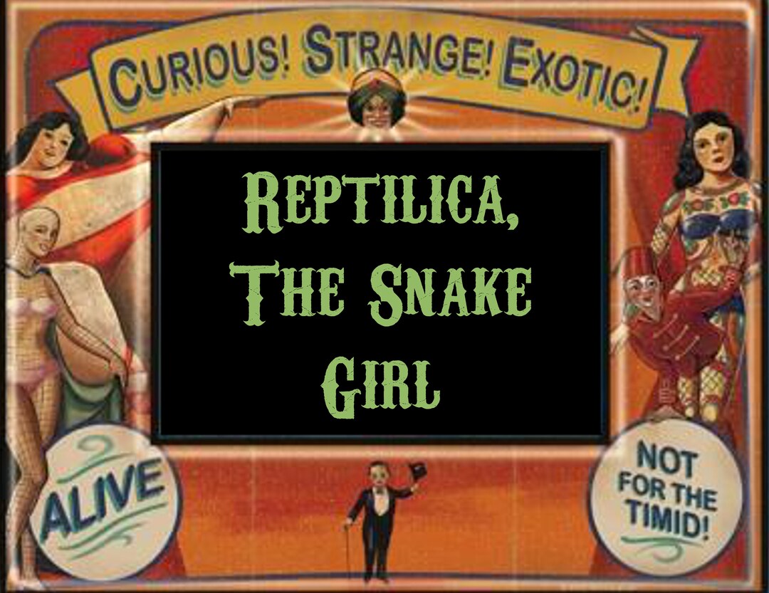 Reptilica, the Snake Girl Perfume Oil - 5ml Patchouli, Vanilla, WHX Red ...