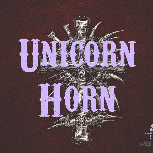 Unicorn Horn perfume oil - 5ml Hay absolute, crisp green apple, white musk, lavender and sea salt