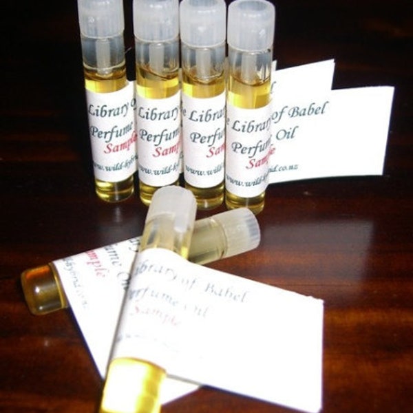Perfume Oil Sample Pack - 5 for 15.00