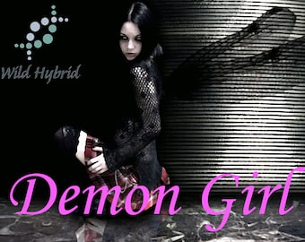 Demon Girl perfume oil - 5ml Pink bubblegum, sugar, pink musk, vanilla and a waft of ritual incense smoke