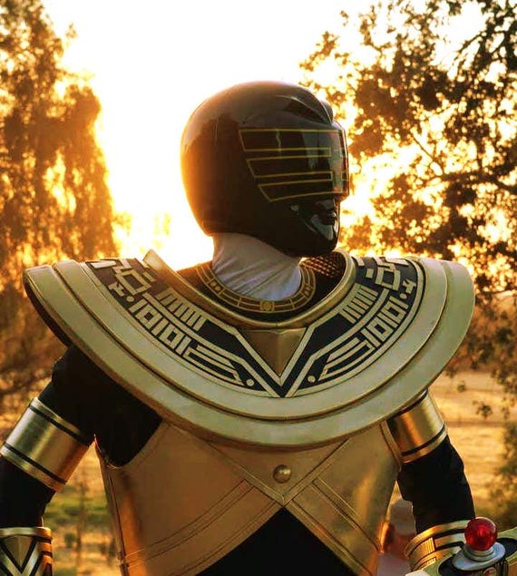 Gold Power Ranger Outfit