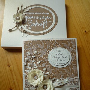 Hochzeitskarte "Vintage"