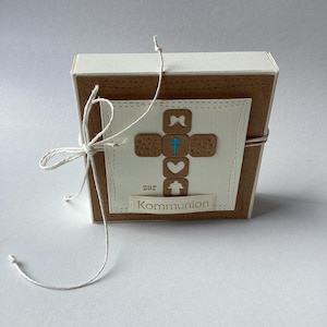Kleine Geschenkschachtel "Kommunion"