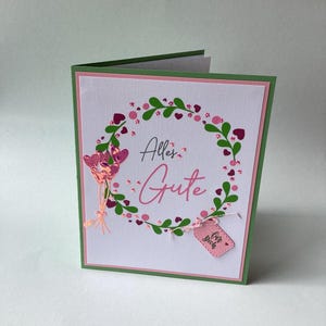 Geburtstagskarte „Alles Gute“