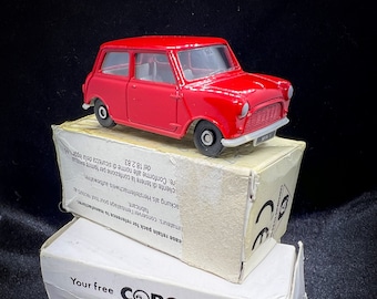 vintage Corgi Mini1 1993 - Corgi Mini Cooper Diecast - Made in Britain