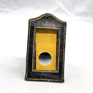 Marco de fotos pequeño antiguo, marco de fotos vintage hecho a mano, Art nouveau, marco de fotos de mesa vintage en miniatura, regalo de mamá,