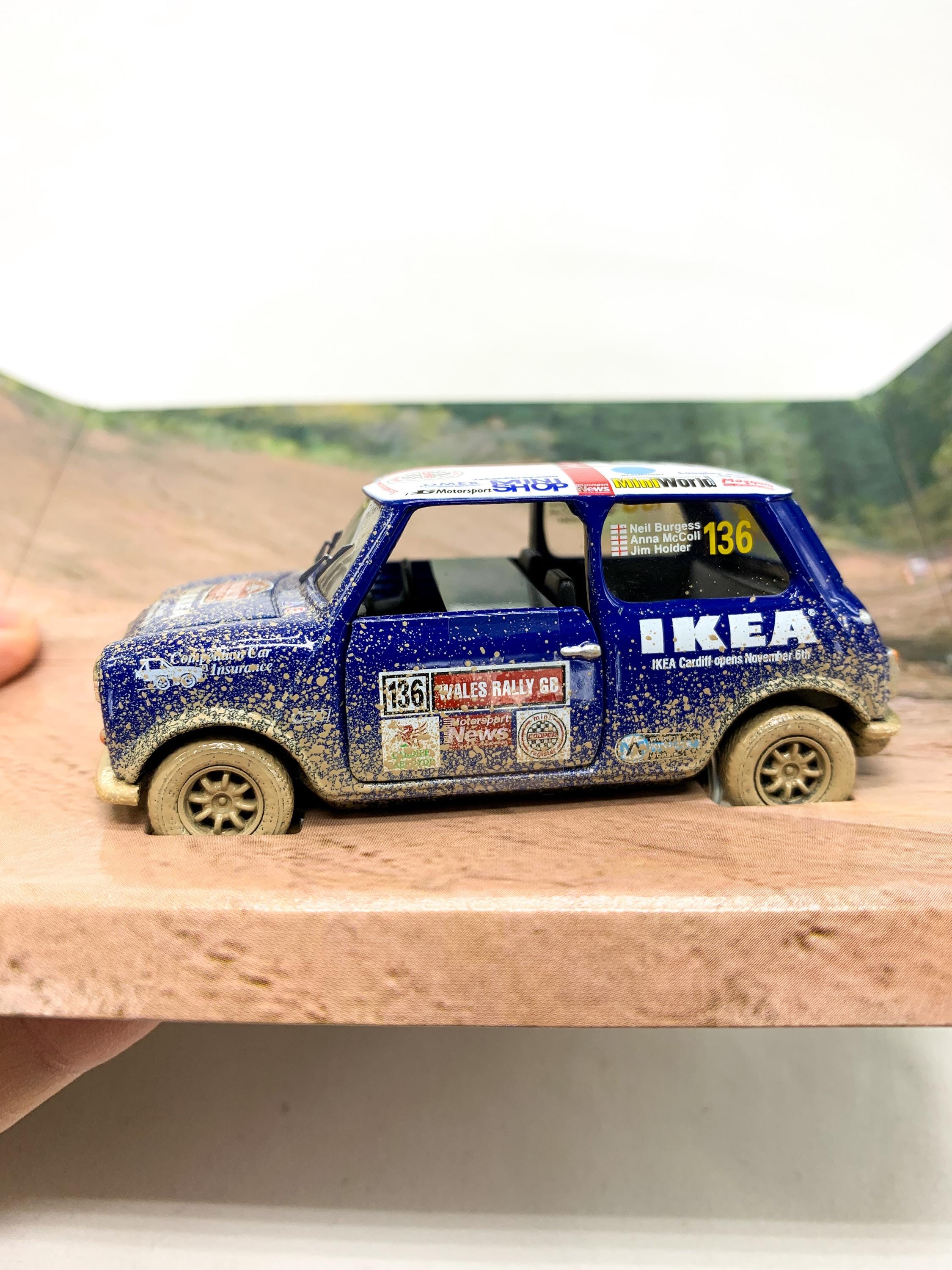 Corgi Mini Cooper Wales Rally GB 2003 Diecast (3035/4000) - Etsy
