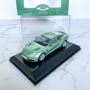 Oxford Aston Martin Vanquish Green 2013 - Oxford Automobile Company - Maßstab 1:43 - Oldtimersammler - Partnergeschenk