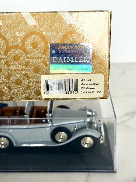 Mercedes-benz 770 Grosser Cabriolet F 1930 – IXO Museum 1:43 Scale
