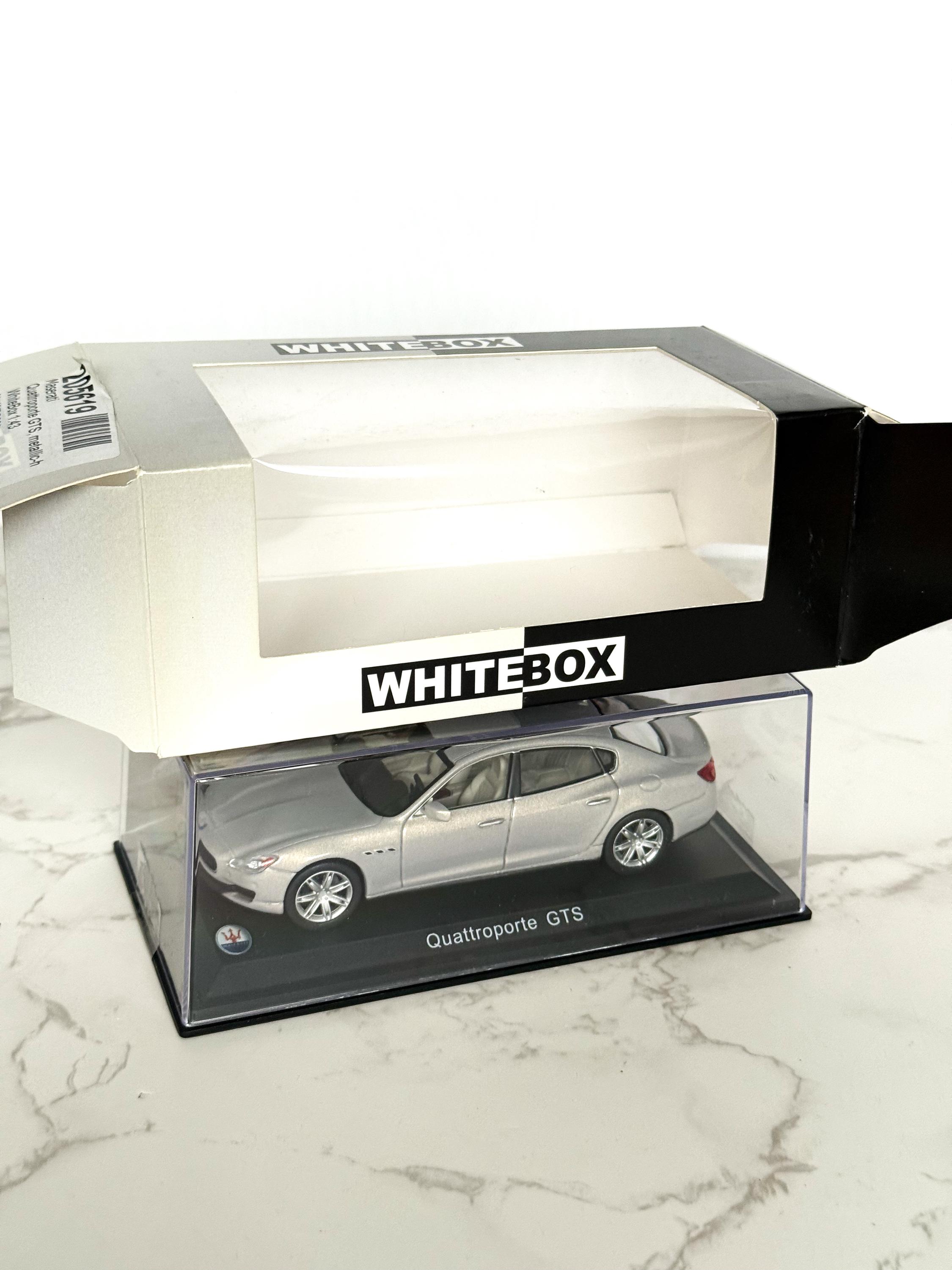 Rare Whitebox – Maserati Quattroporte GTS – Silver - 1/43 Scale - Etsy
