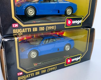 Amazon | 1/24 BUATTI 110EB ブガッティ110EB ミニカー シルバー