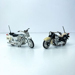 Vintage Yamaha Police Motorcycle Zee Toys Hong Kong - Made in Hong Kong