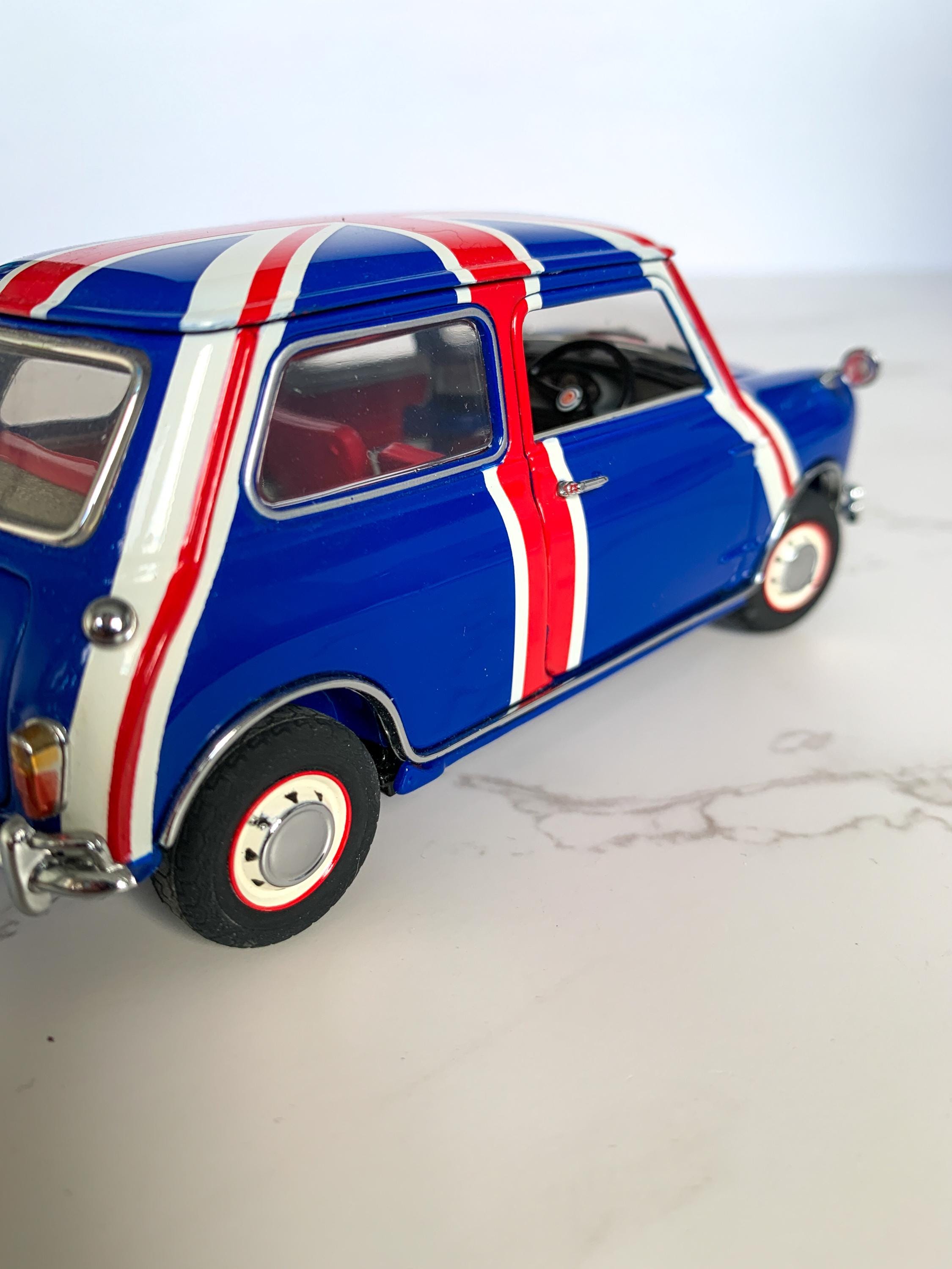 フランクリン ミント 1967 ミニ クーパー S ユニオン ジャック 1