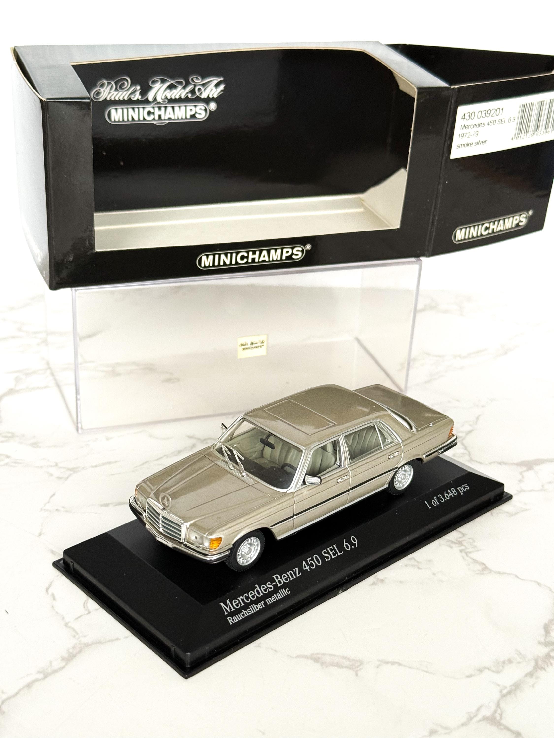 ミニカー Mercedes-Benz 450 SEL 6.9 1/43 Minichamps Mercedes Benz 450 SEL 6.9 - Rauchsilber Metallic - 1:43