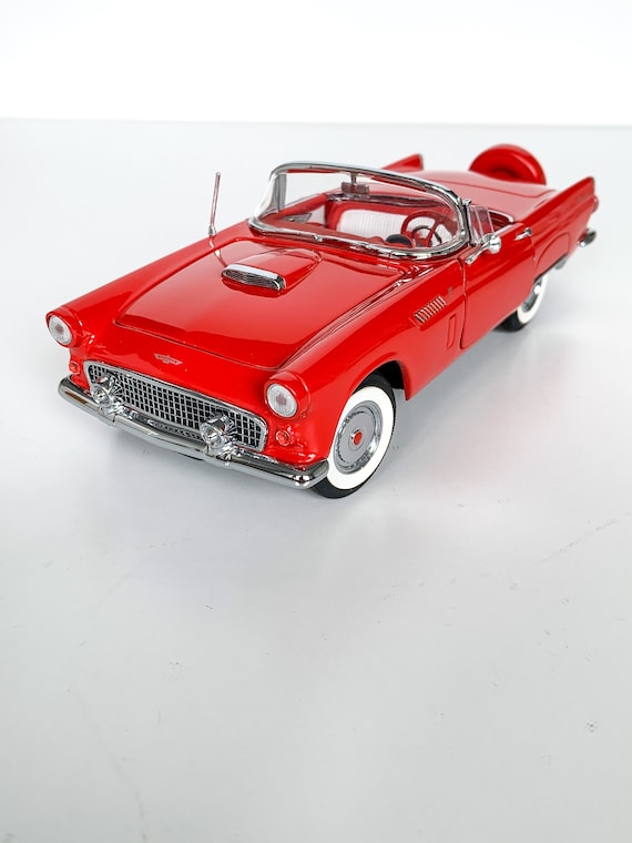 Danbury Mint 1956 Ford Thunderbird - Red Convertible Classic