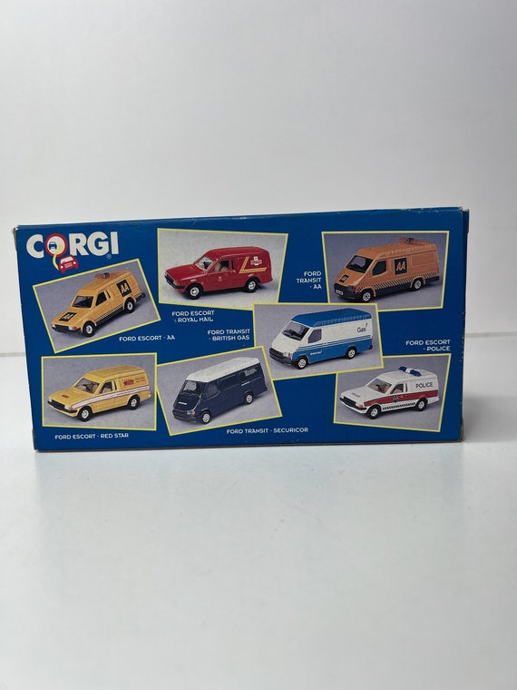 Modèle Réduit Corgi Juniors Ford Transit Van Jaune AA Service - 1:64 - Année 1994