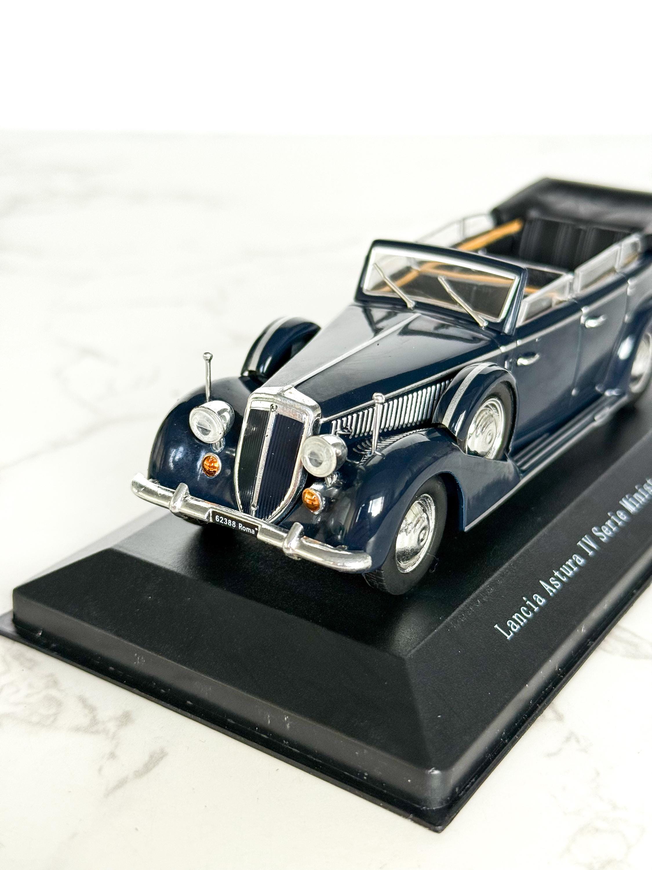 Rare Lancia Astura IV Serie Ministeriale 1938 Blue – 1:43 Scale