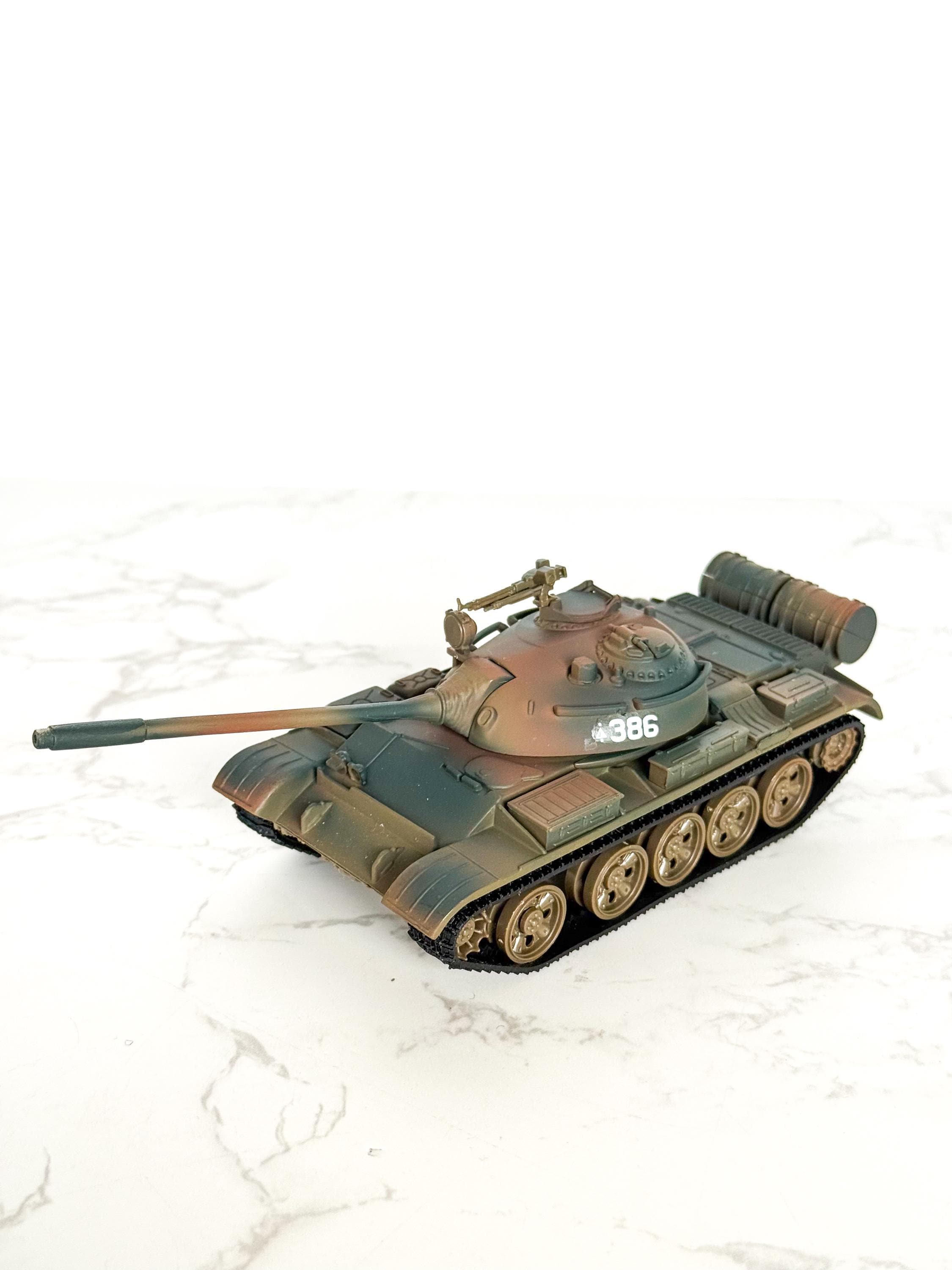 Miniature Char T34 échelle 1/100 - Métal Gris - Occasion
