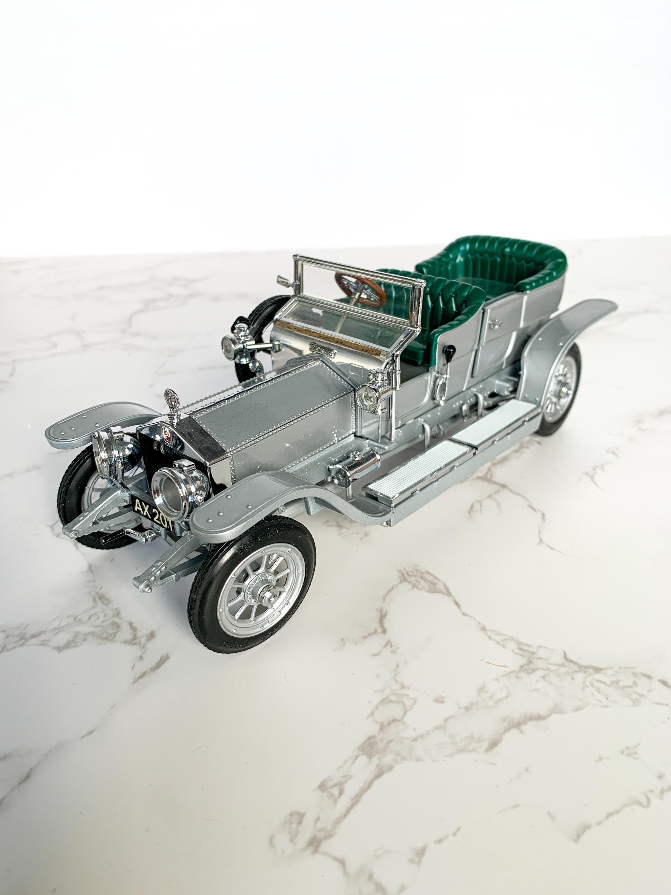 大人気アイテム 1907 Mint Franklin Rolls-royce Scale 1/24 Ghost. Silver フランクリン・ミント