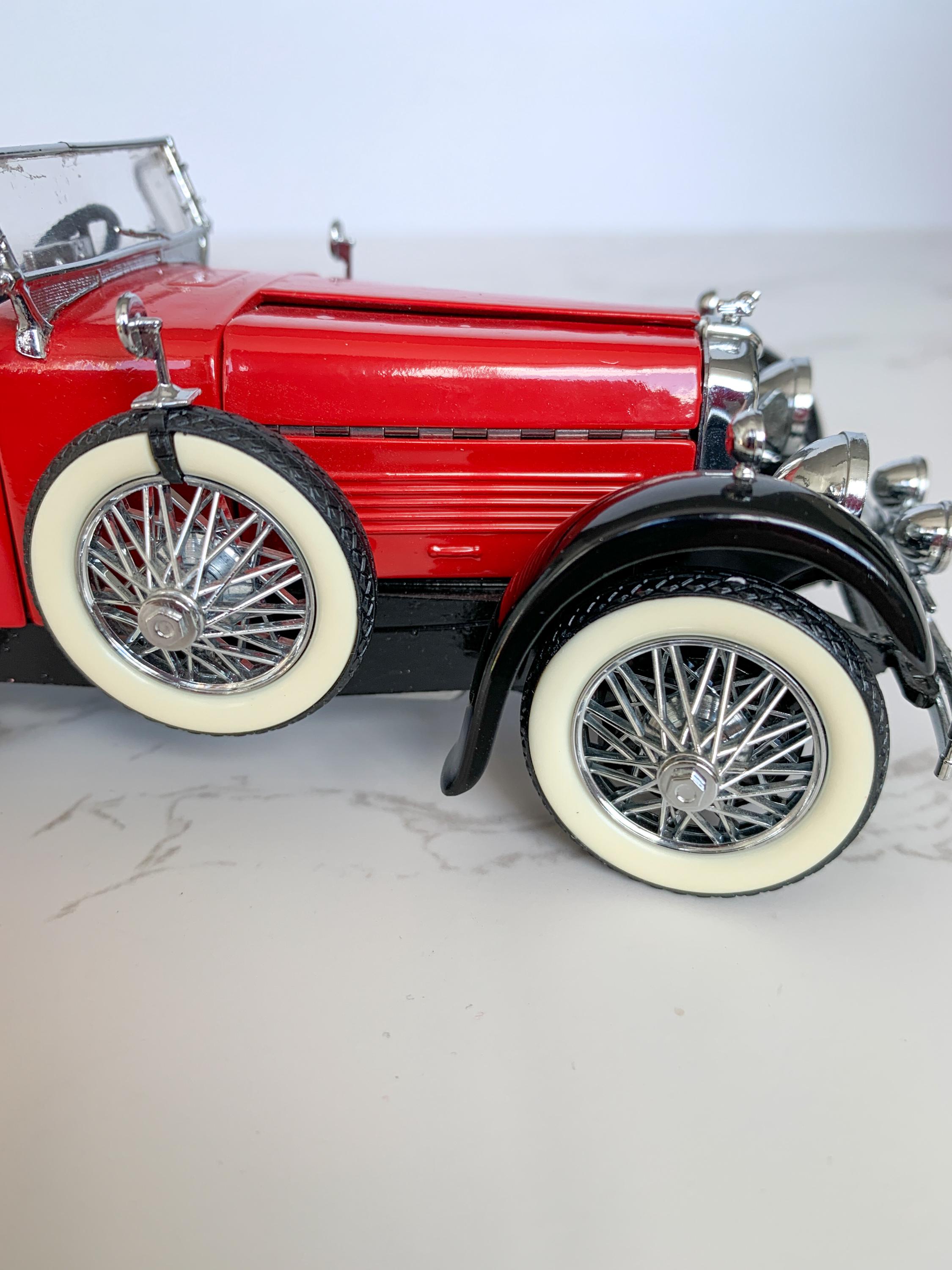 Stutz Black Hawk Boat Tail Speedster, 1928 Franklin Mint
