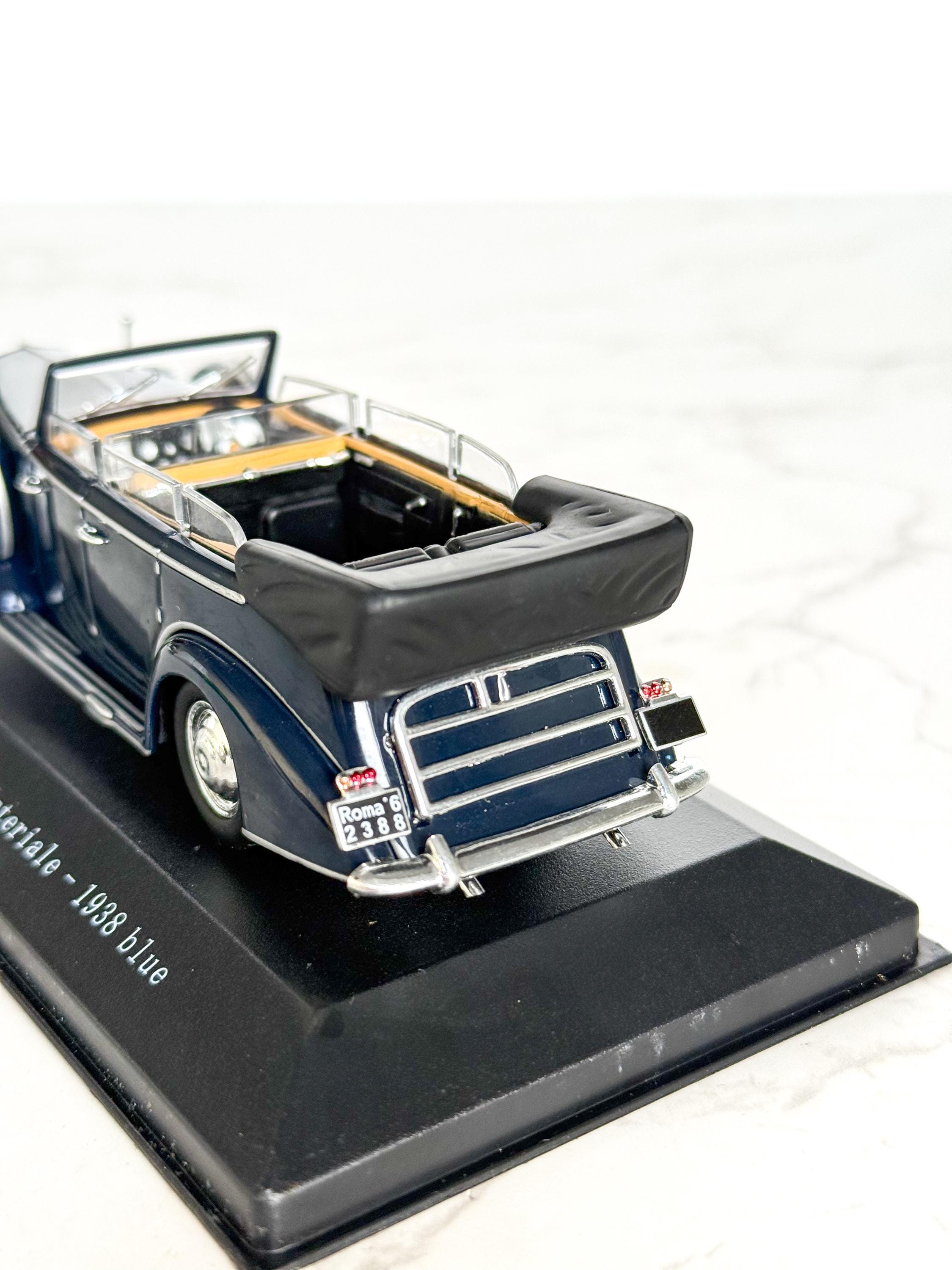 Rare Lancia Astura IV Serie Ministeriale 1938 Blue – 1:43 Scale
