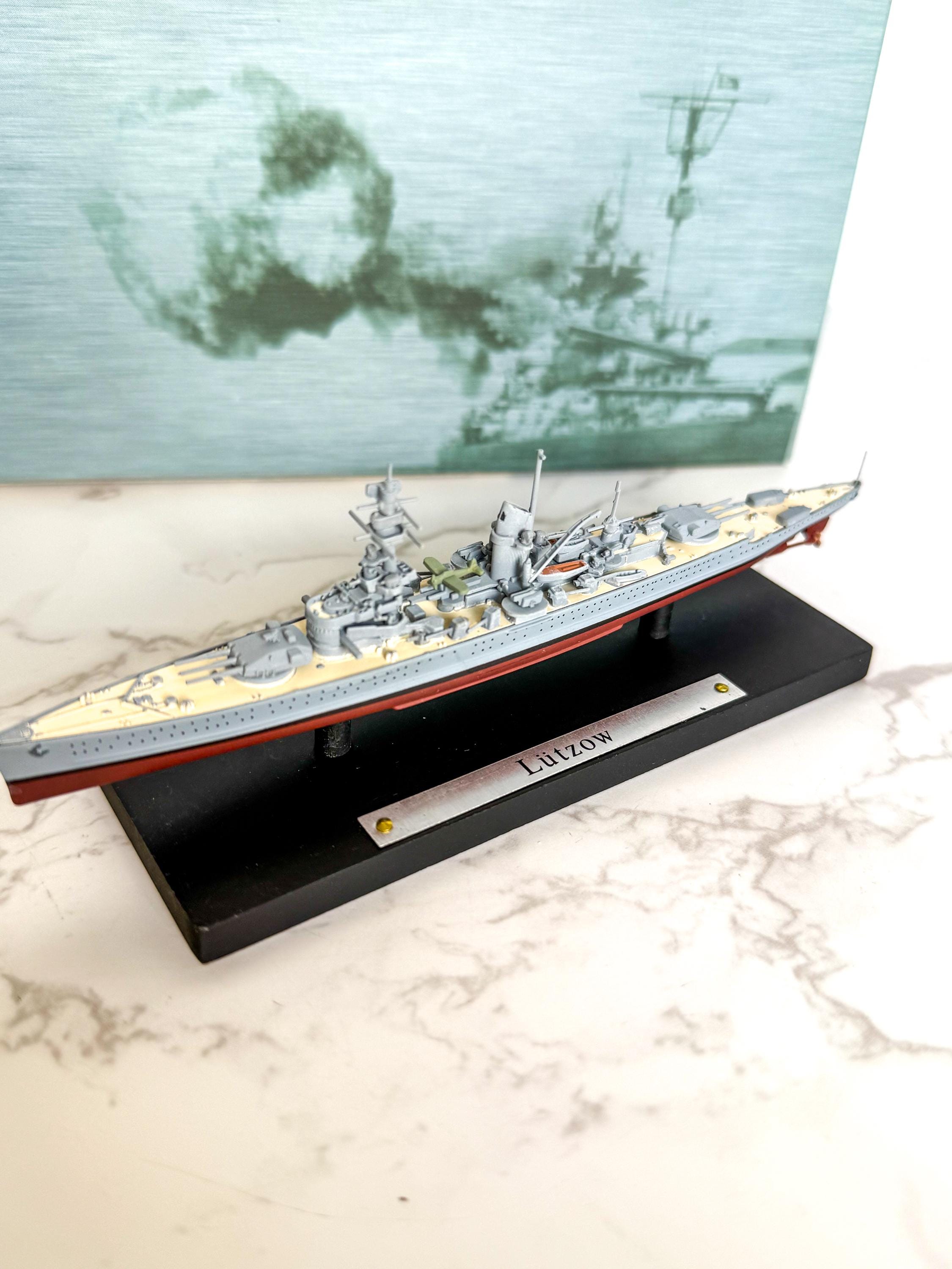 Maquette DeAgostini Legendary Warships – Le Lutzow, Occasion