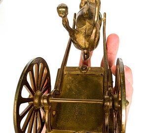 ヴィンテージの真鍮製馬車置物：イギリスのオーナメント - Etsy 日本