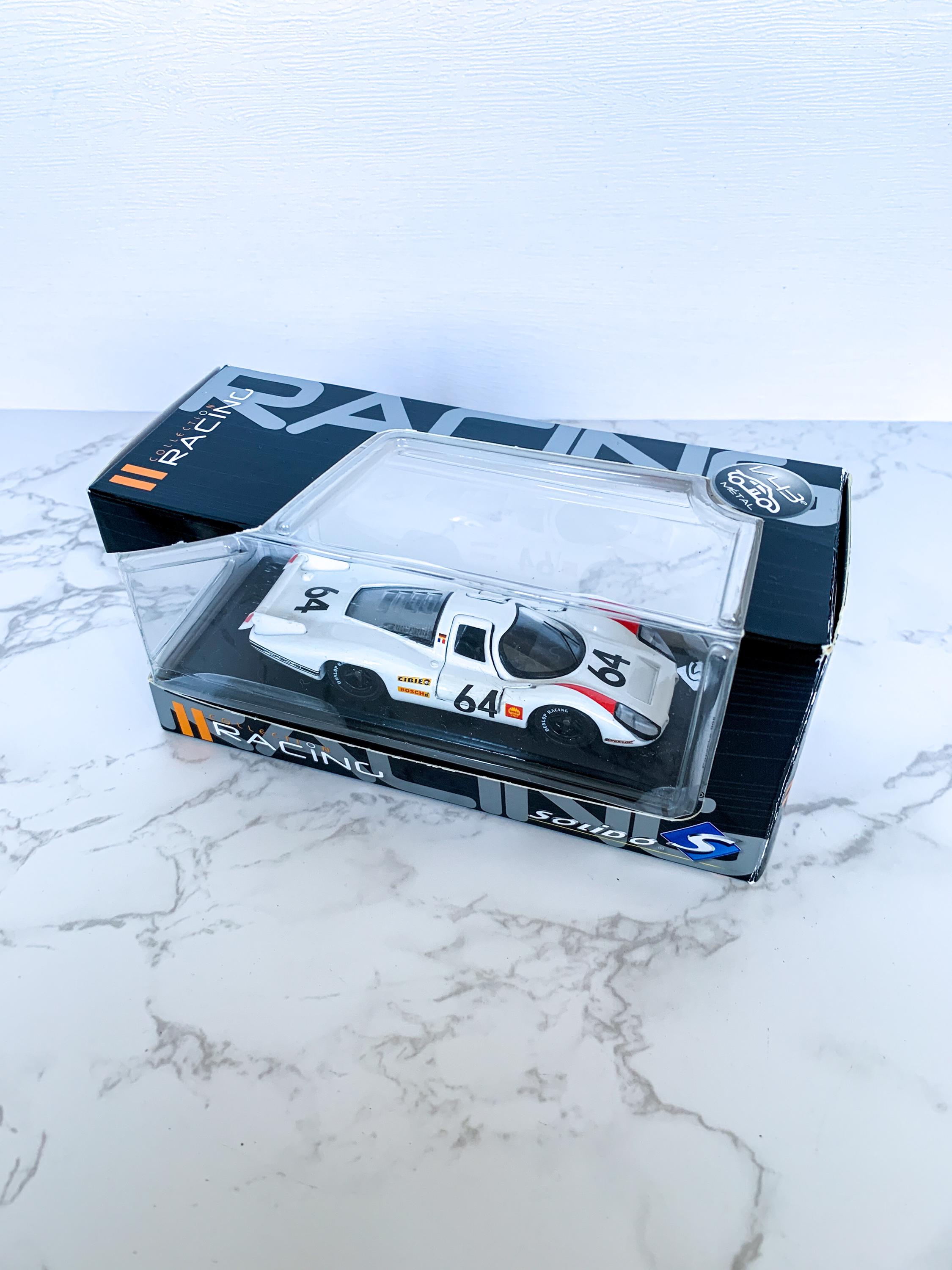 Rare Solido 421434030 Model Car Porsche 908 From 1969 / 1:43