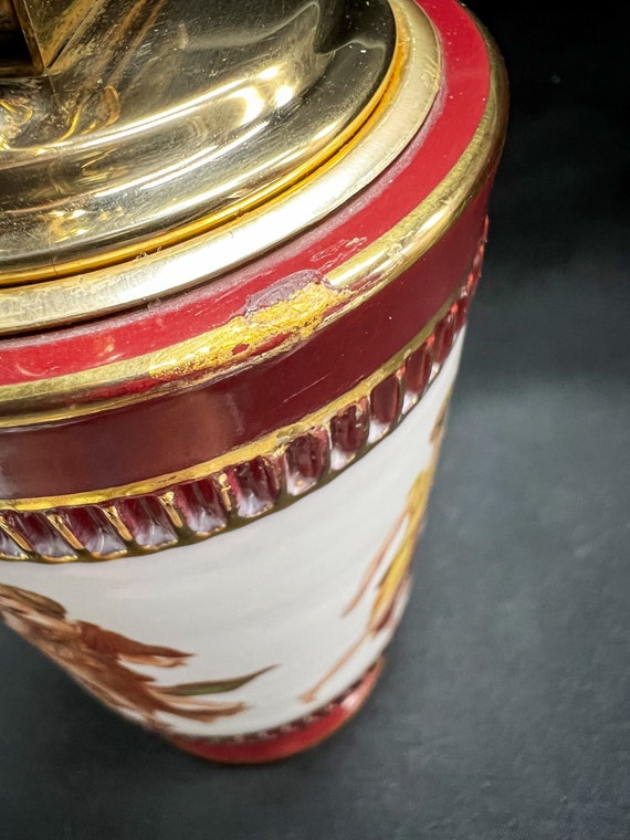 Colibri イタリア製 陶器ライター アンティーク コリブリ ギリシャ風フレスコ画デザイン磁器ライター