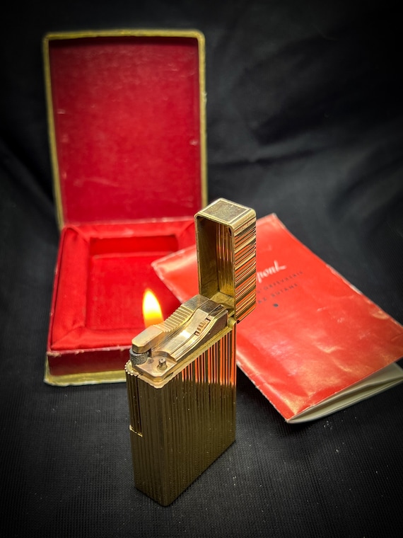 Dupont Lighter in Original Box Luxury Lighter S.T. Dupont Etsy