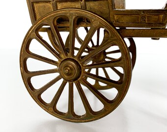 ヴィンテージの真鍮製馬車置物：イギリスのオーナメント - Etsy 日本