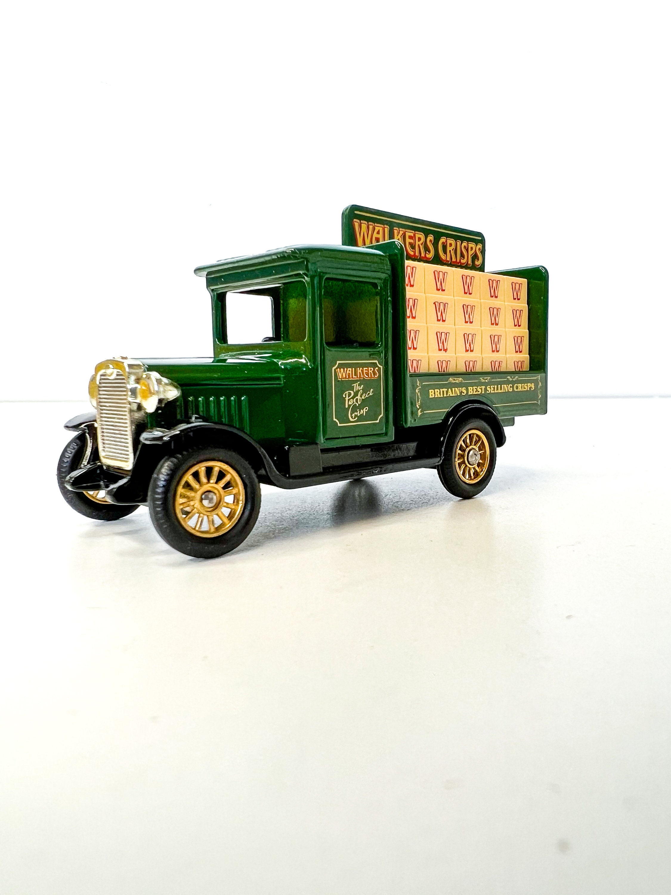 LLEDO Days Gone -Walkers Crisps Finest Quality Potatoes - Promotional Model Vintage Lledo Models Of Days Gone Walkers Crisps Lorry
