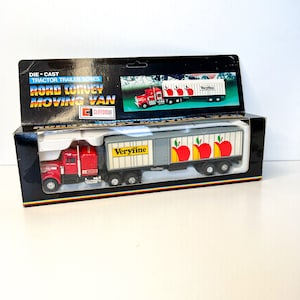 Clifford toys Road Convey Moving Van -  Kenworth Trailer- Very fine delivery lorry truck - 1:64 Scale